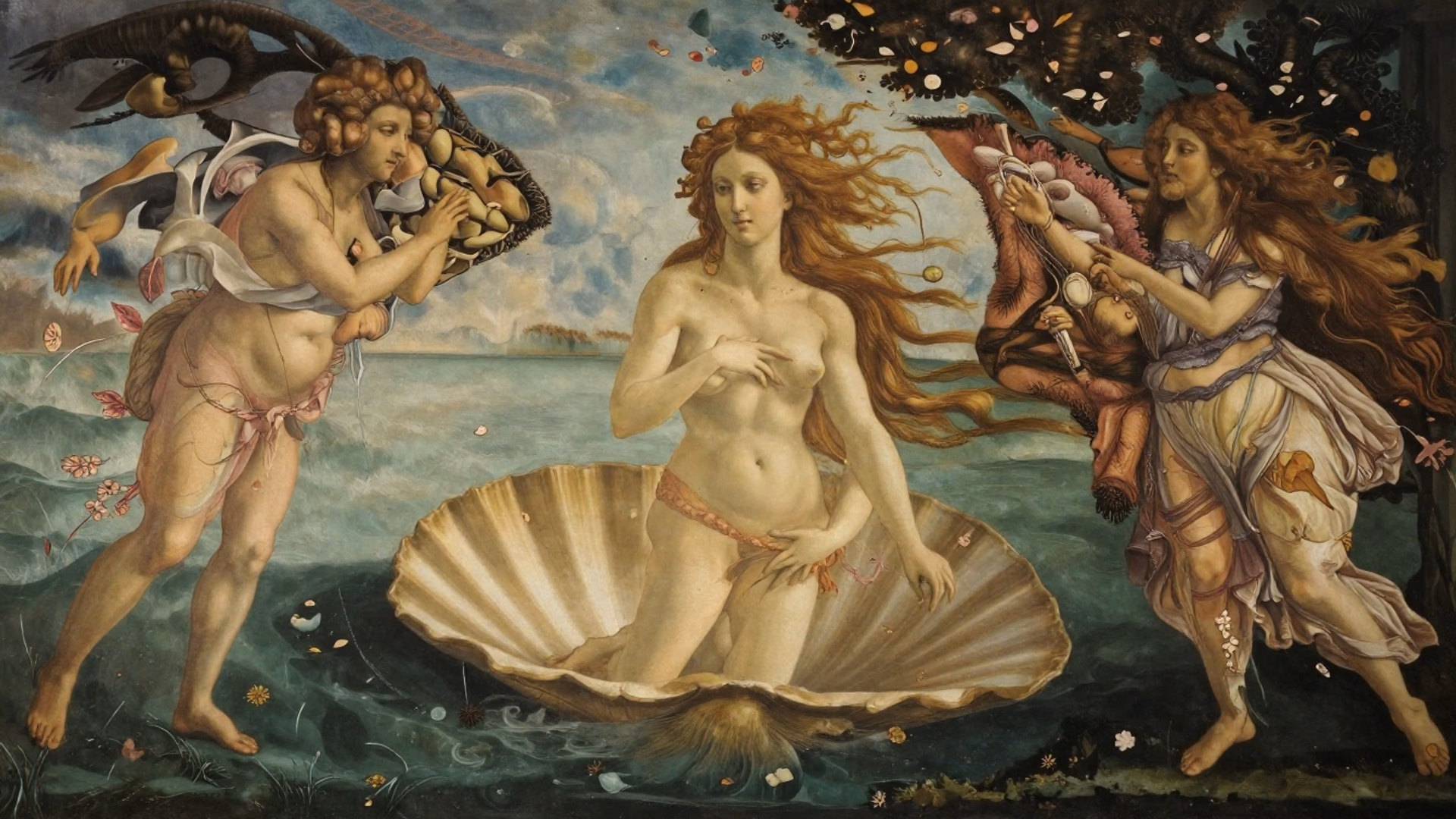 포말에서 피어나다