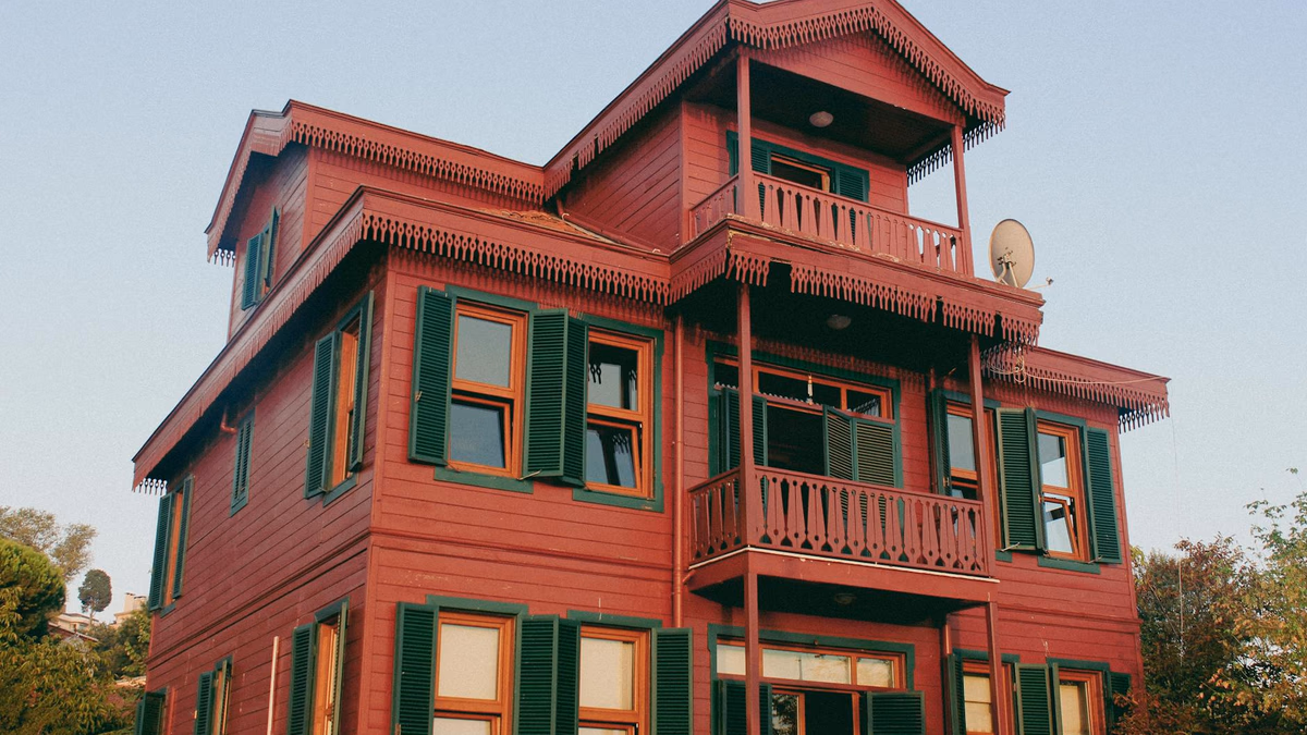 The Green Light in the Kitchen Window