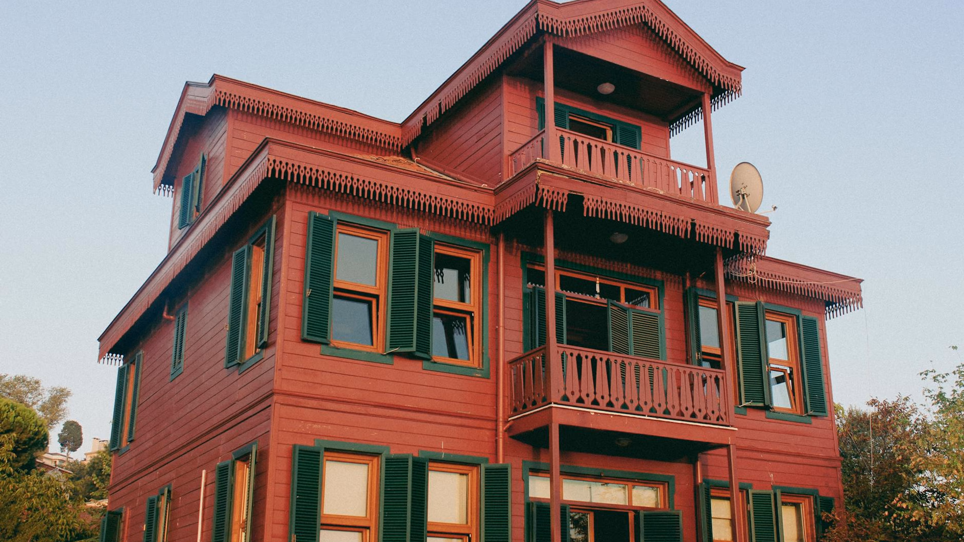 The Green Light in the Kitchen Window