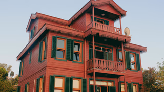 The Green Light in the Kitchen Window